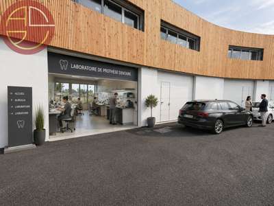 Vente local commercial neuf 128m² Castanet-Tolosan