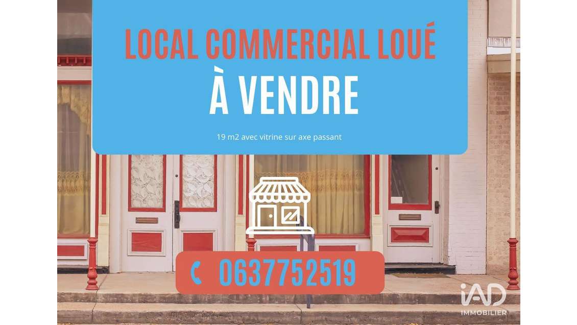 Vente local cial / pro 18m² à Castelginest centre