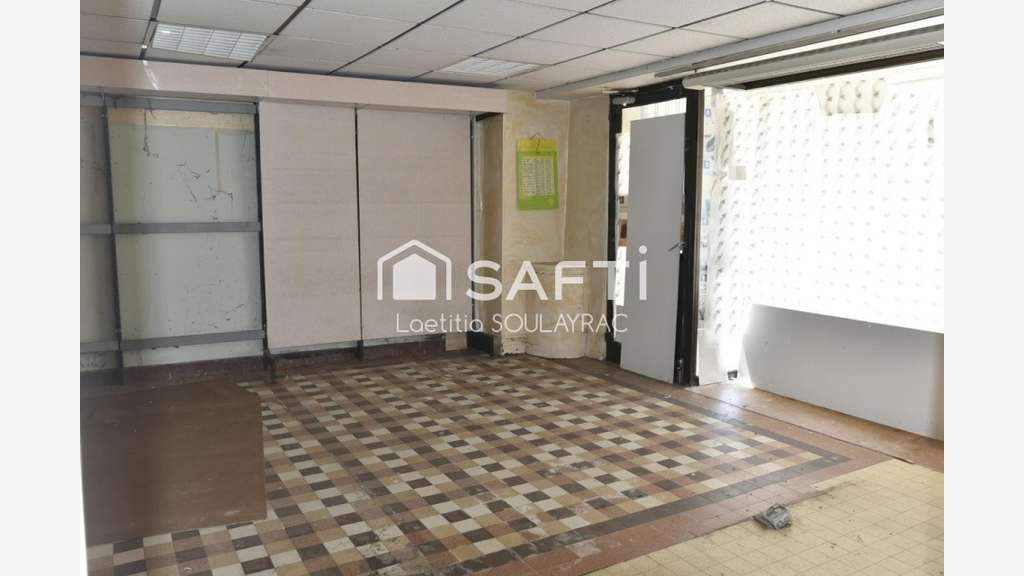 Vente local commercial 63m² centre ville Castres