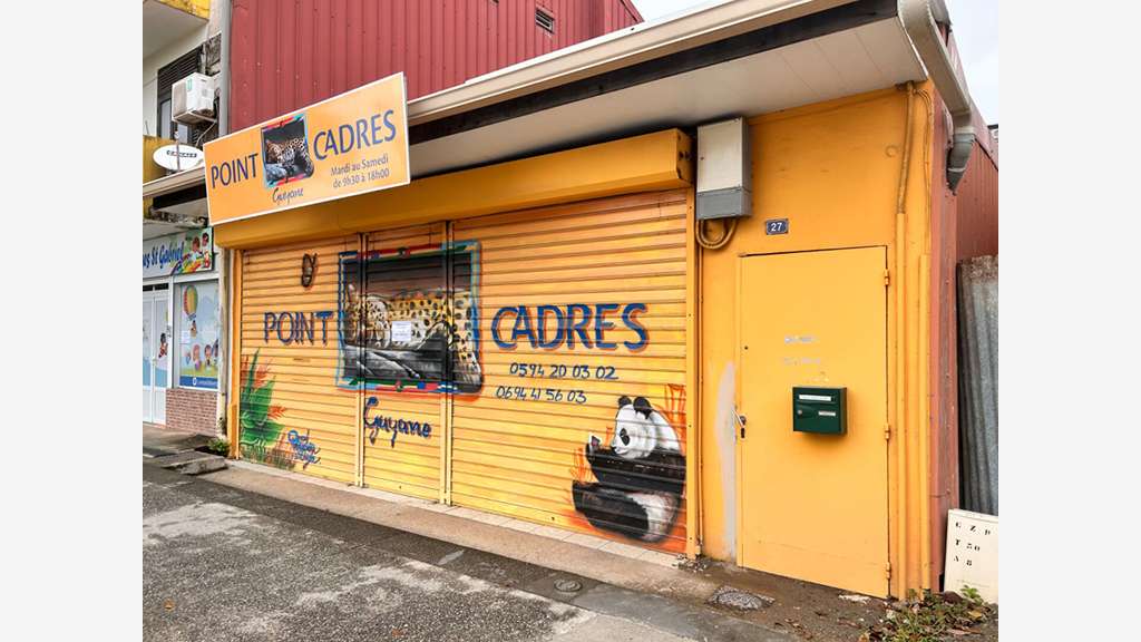 A vendre local 282m² avenue d'Estrée à Cayenne