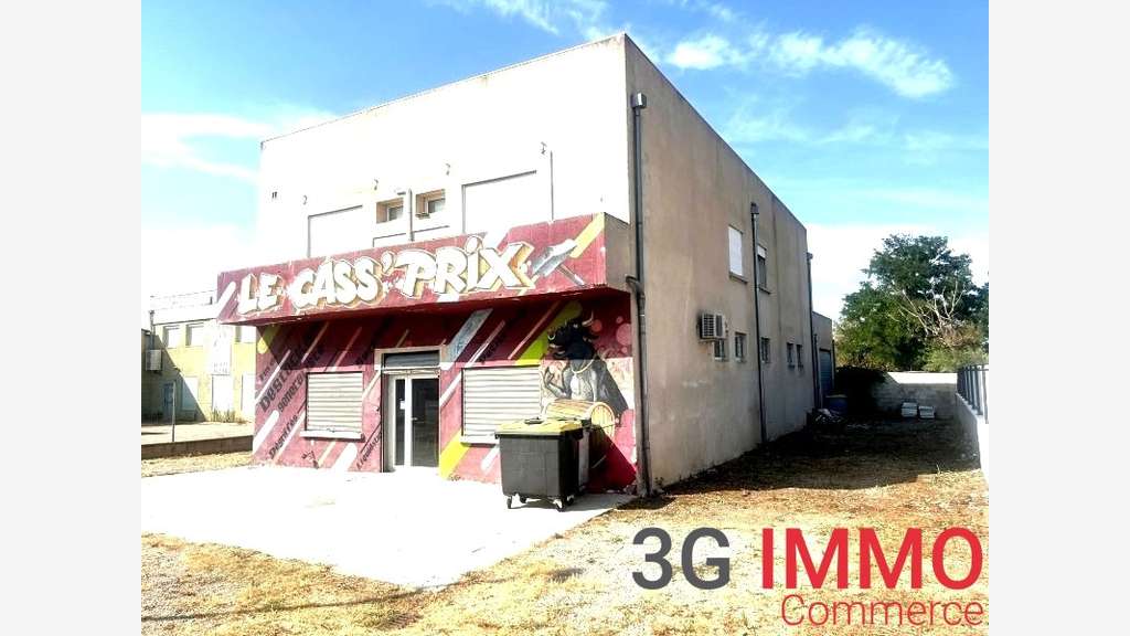 Vente local commercial 160m² à Cazouls-lès-Béziers
