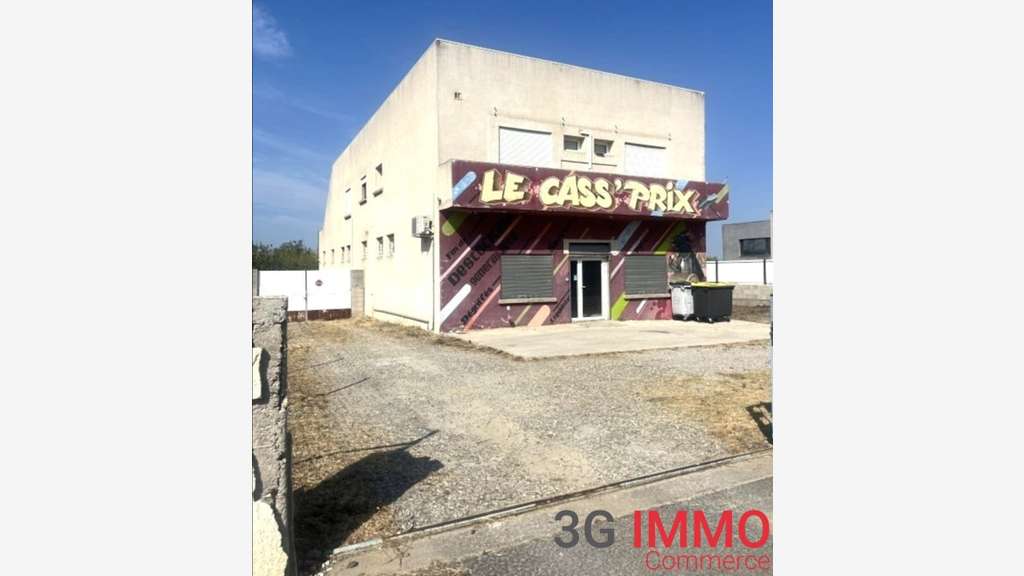 Vente local commercial 160m² à Cazouls-lès-Béziers