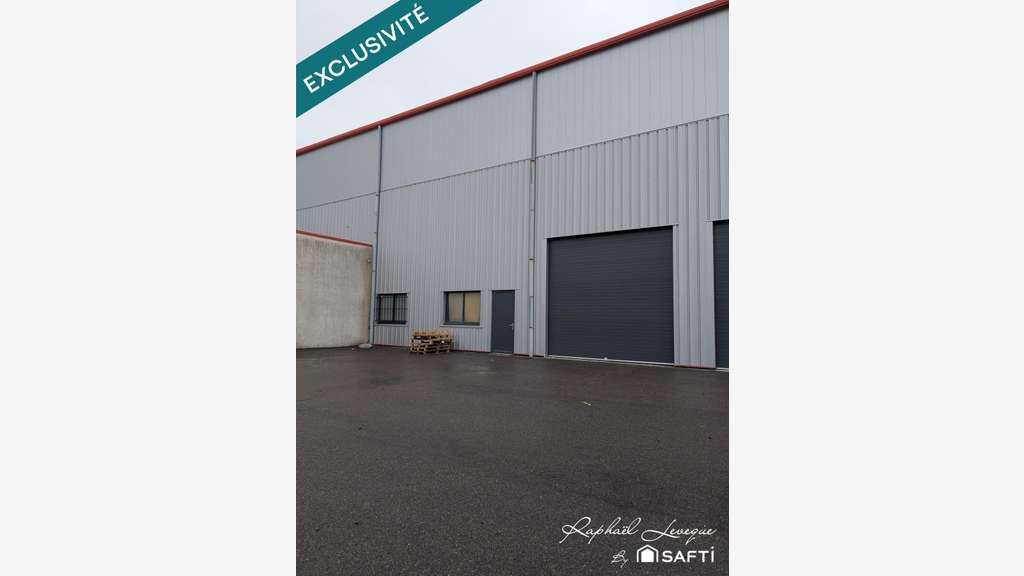 Vente local commercial 160m² avec cour à Chabeuil