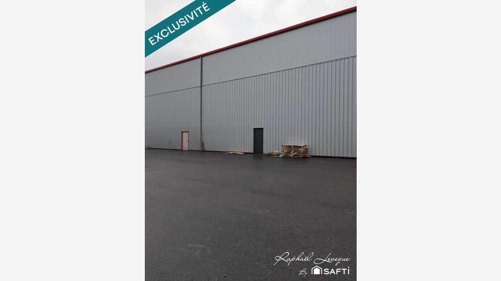 Vente local commercial 160m² avec cour à Chabeuil