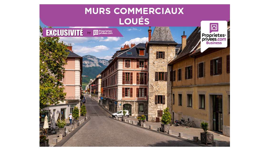Vente murs commerciaux de 107m² à Chambéry 73000