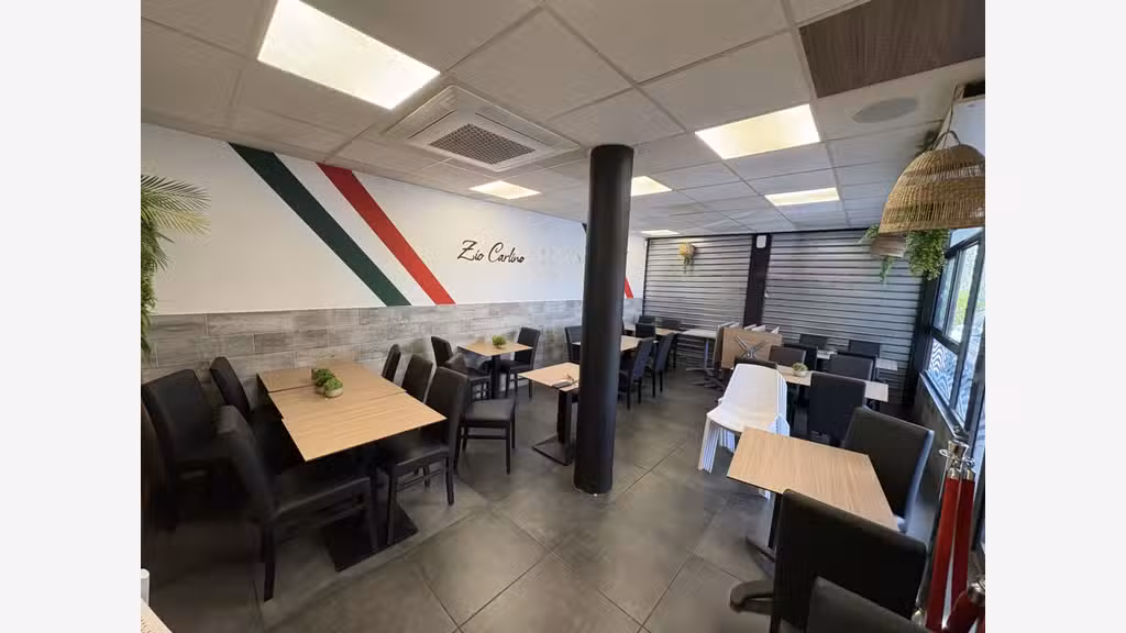 AV murs restaurant pizzeria 63m² Chateau Gombert