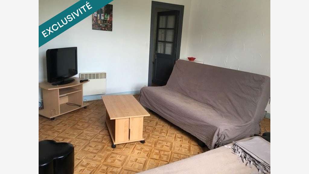 Vente local 35m² et appart à Châtillon-sur-Indre
