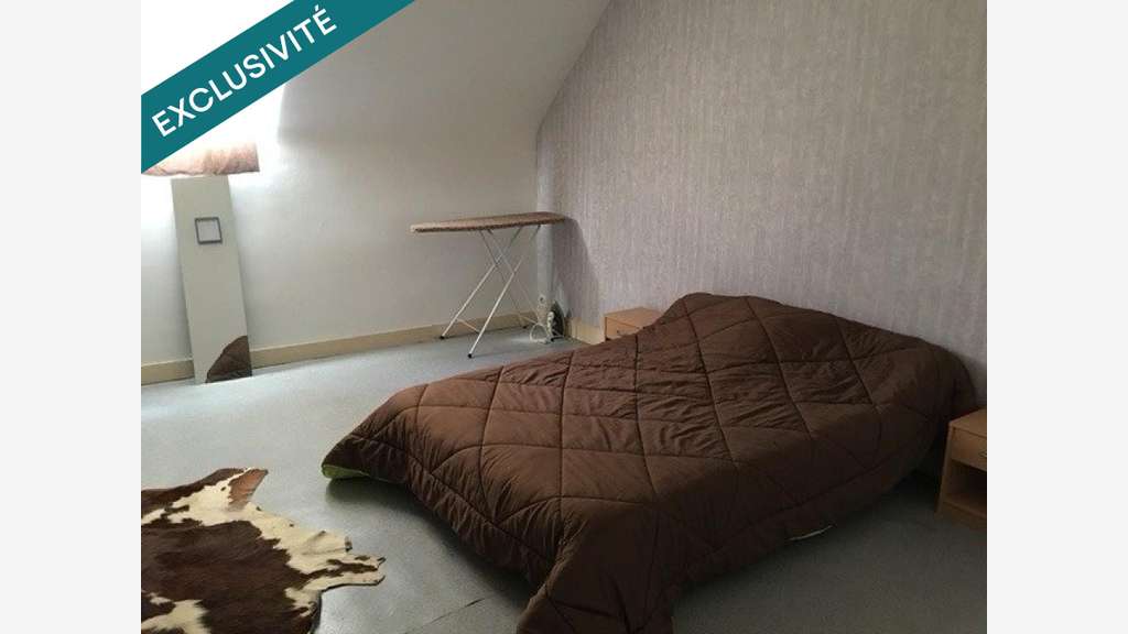 Vente local 35m² et appart à Châtillon-sur-Indre
