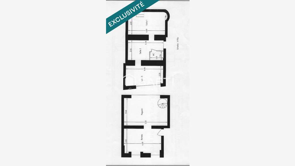 AV murs commerciaux 32m² en centre de Clamart