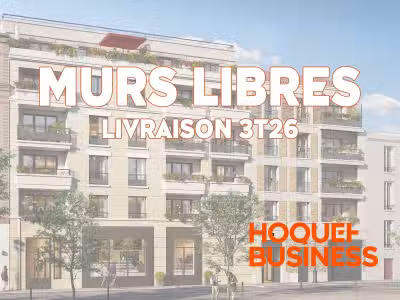 A vendre murs libres 411m² à Clichy la Garenne