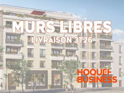 A vendre murs libres 411m² à Clichy la Garenne