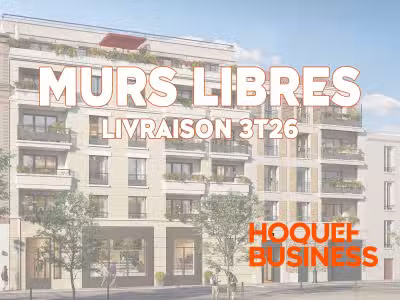 A vendre murs libres 411m² à Clichy la Garenne