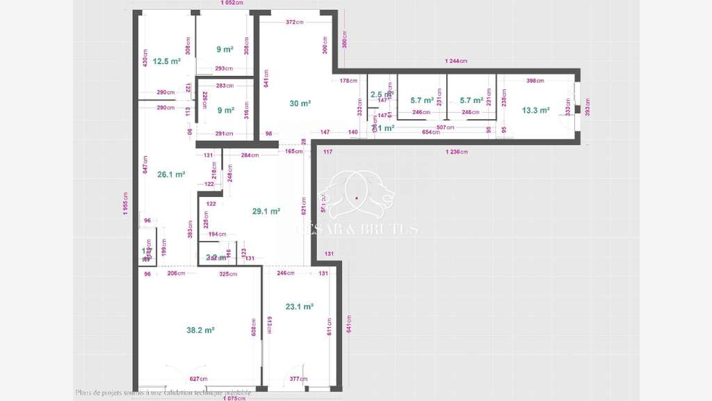 Vente local commercial 211.21m² empl N°1 à Cluses