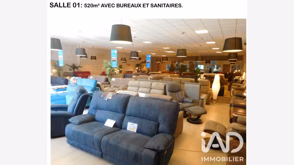 Vente bien commercial de 1930m² à Coulommiers