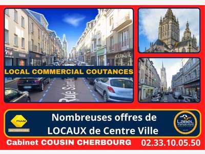 Vente concept store rue Saint Nicolas à Coutances