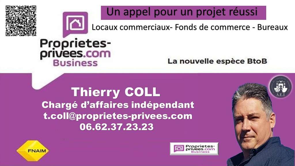 A vendre locaux professionnels 251m² à Craponne