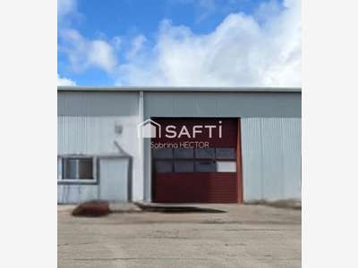 A vendre cellule d'activité louée 205m² à Créhange