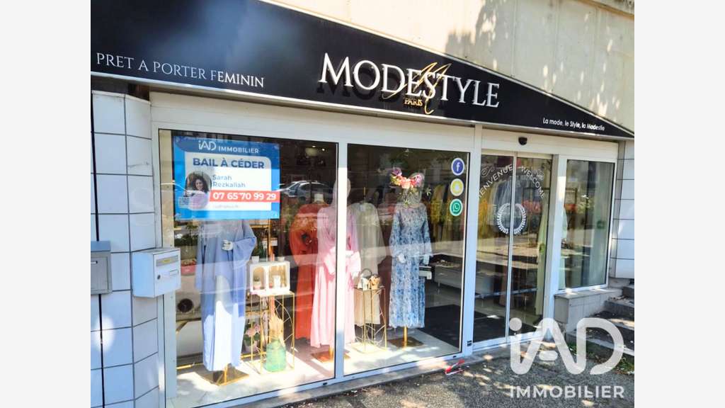 Cède bail local commercial de 70m² à Creil