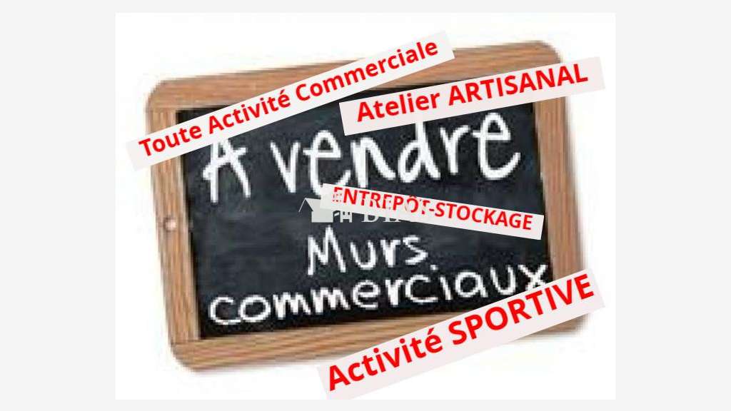 Murs commerciaux 665m² tous commerces sur Dieppe