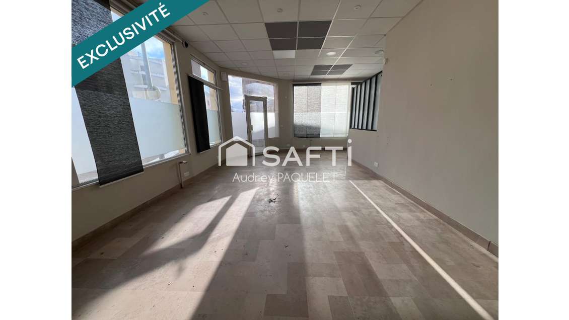 Vente local commercial de 54m² à Dijon