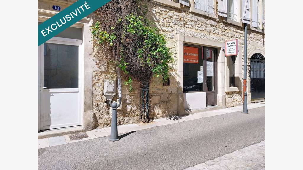 AV murs commerciaux 36m² centre Donzère (26290)