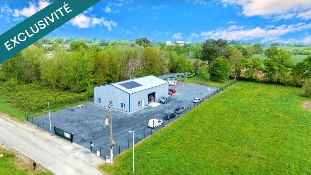 A vendre bâtiment industriel isolé 415m² à Eauze