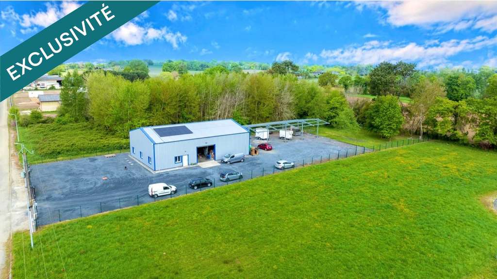 A vendre bâtiment industriel isolé 415m² à Eauze