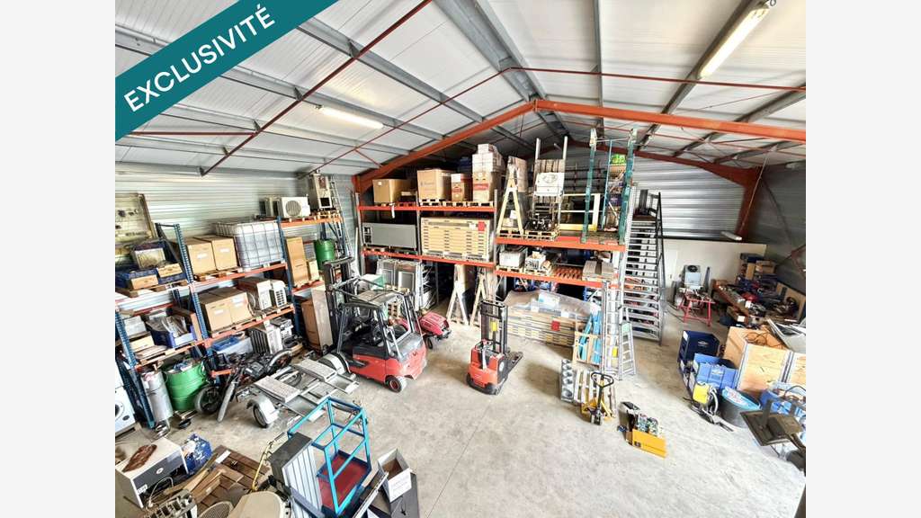 A vendre bâtiment industriel isolé 415m² à Eauze