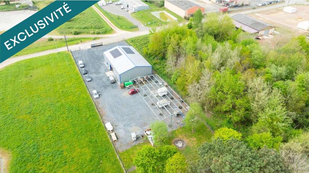 A vendre bâtiment industriel isolé 415m² à Eauze