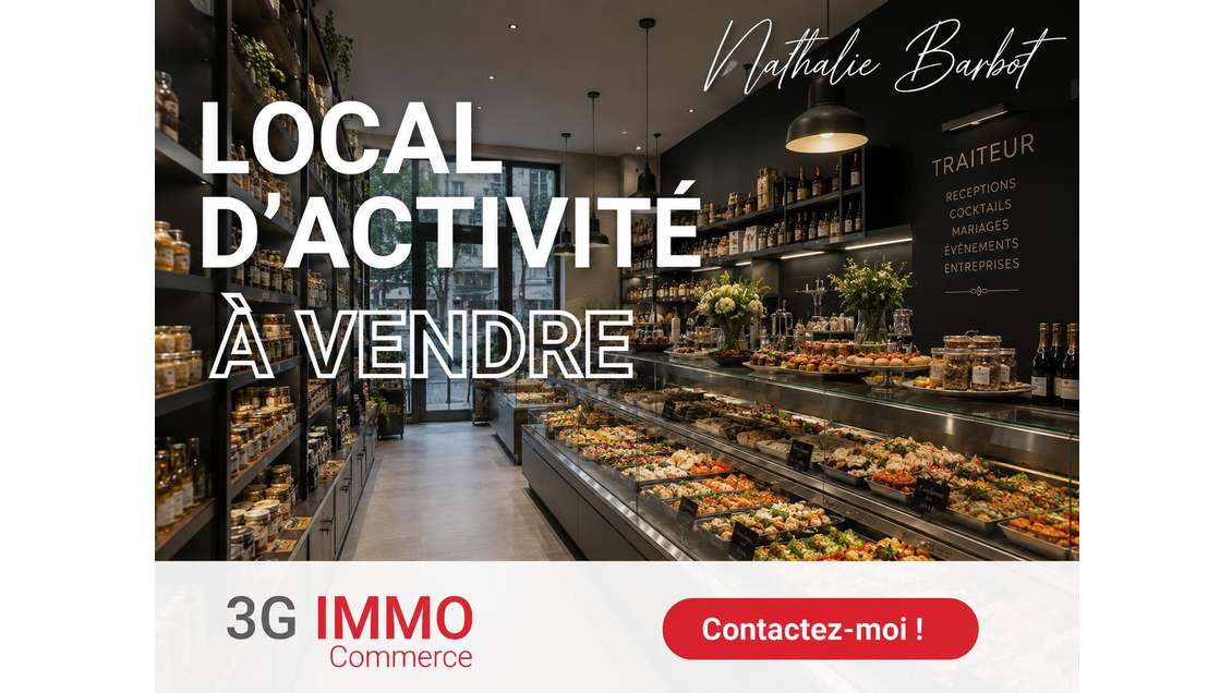 Vente local commercial 254m² secteur prisé Épernay