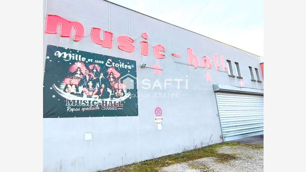 A vendre murs commerciaux de 1417m² à Epinal