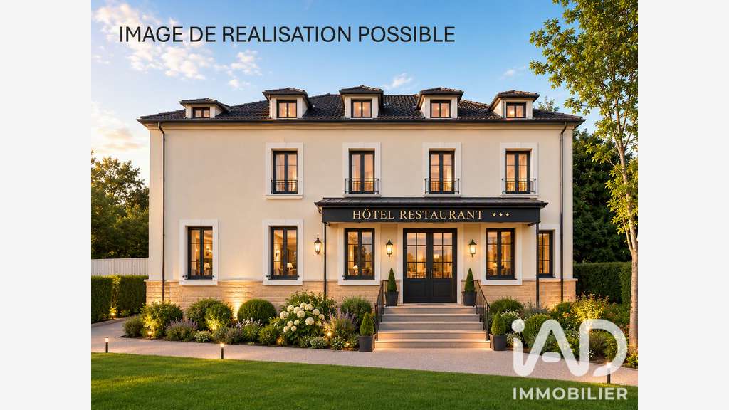 Vente hôtel restaurant mythique 1200m² à Épône