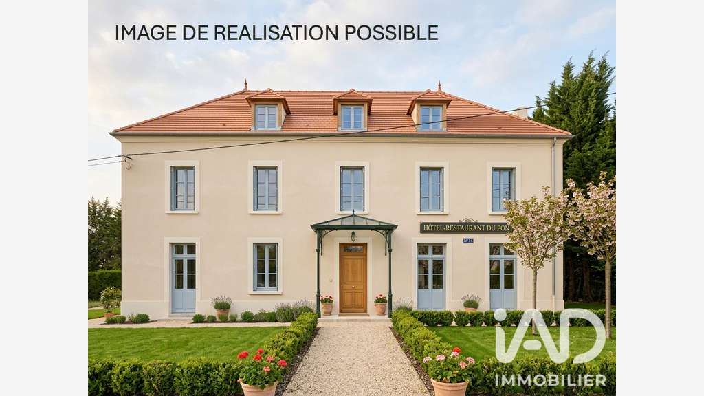 Vente hôtel restaurant mythique 1200m² à Épône