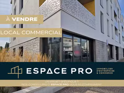 A vendre local commercial 136m² au Nord de Caen