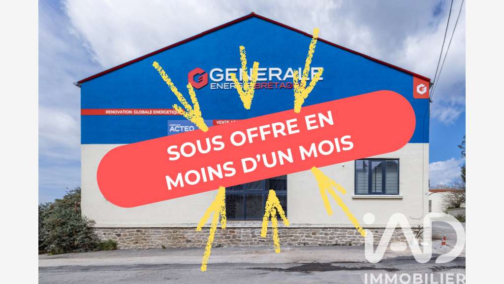 Vente local d’activités rénové 2691m² à Naizin