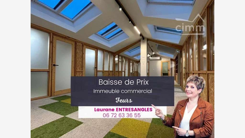 Immeuble professionnel refait à neuf – Feurs centr