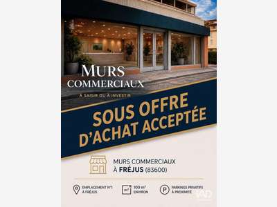 Murs commerciaux à Fréjus