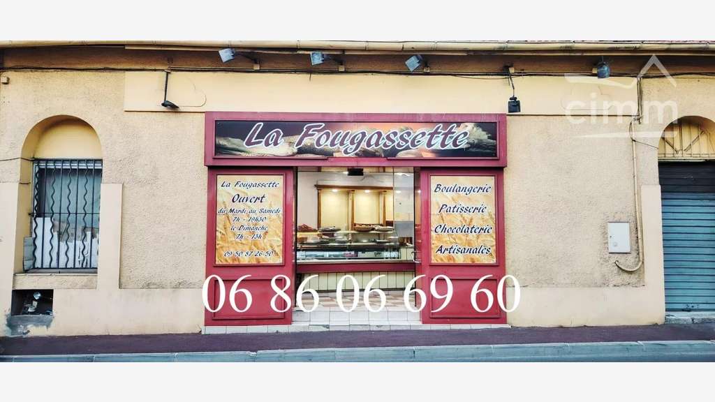Vente murs local boulangerie 144m² à Grasse