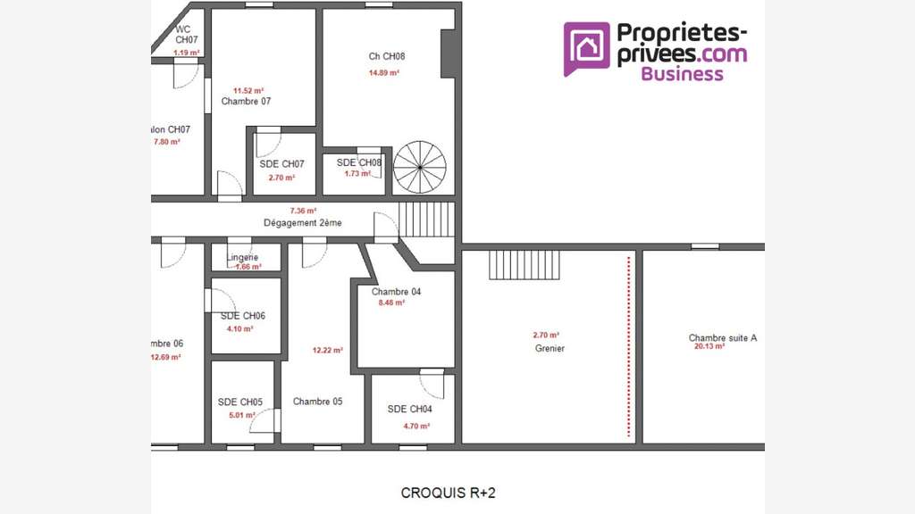 Vente murs commerciaux 750m² loués secteur Rennes