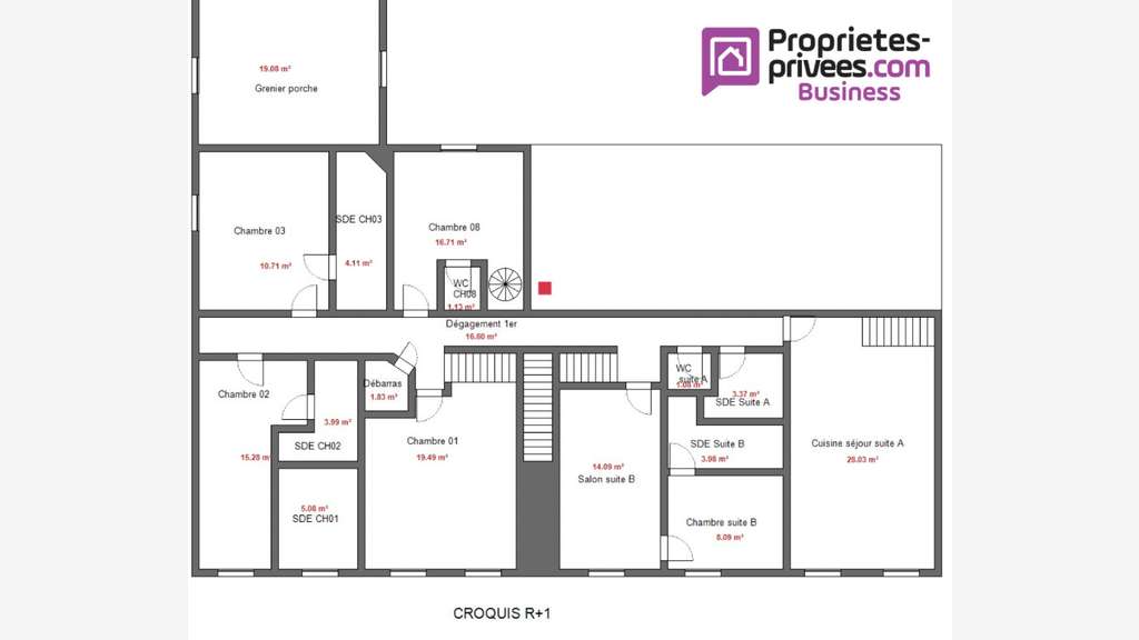 Vente murs commerciaux 750m² loués secteur Rennes