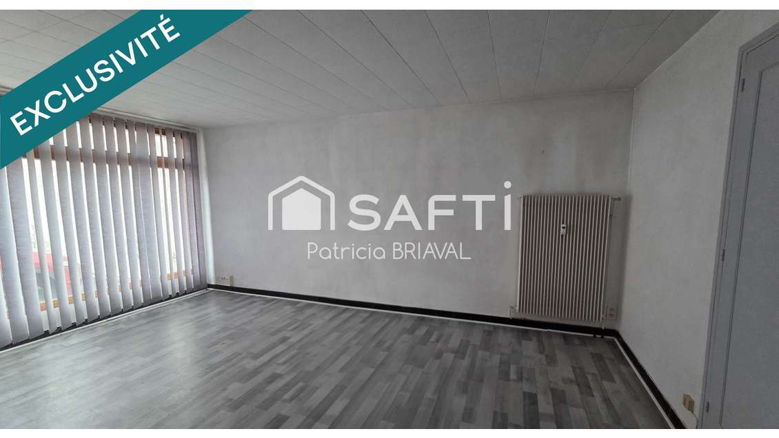 AV bureau 38m² empl stratégique Hénin-Beaumont