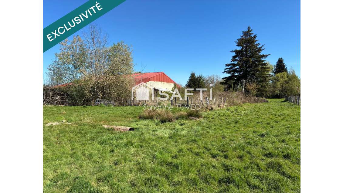 Hangar 200m² sur terrain constructible 4071m² 