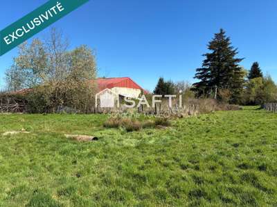 Hangar 200m² sur terrain constructible 4071m² 
