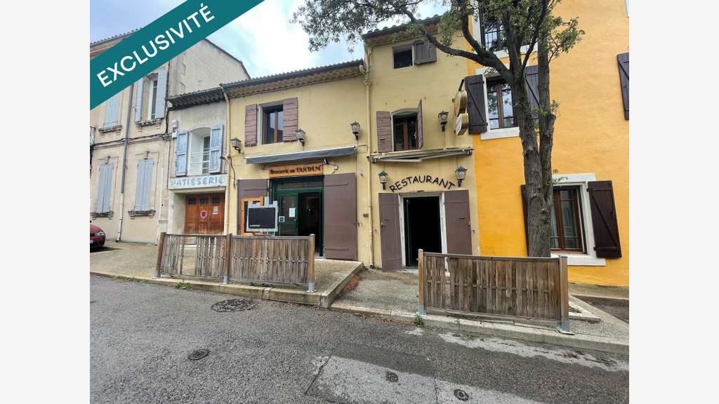AV maison et commerce de 129m² La Roque d'Anthéron