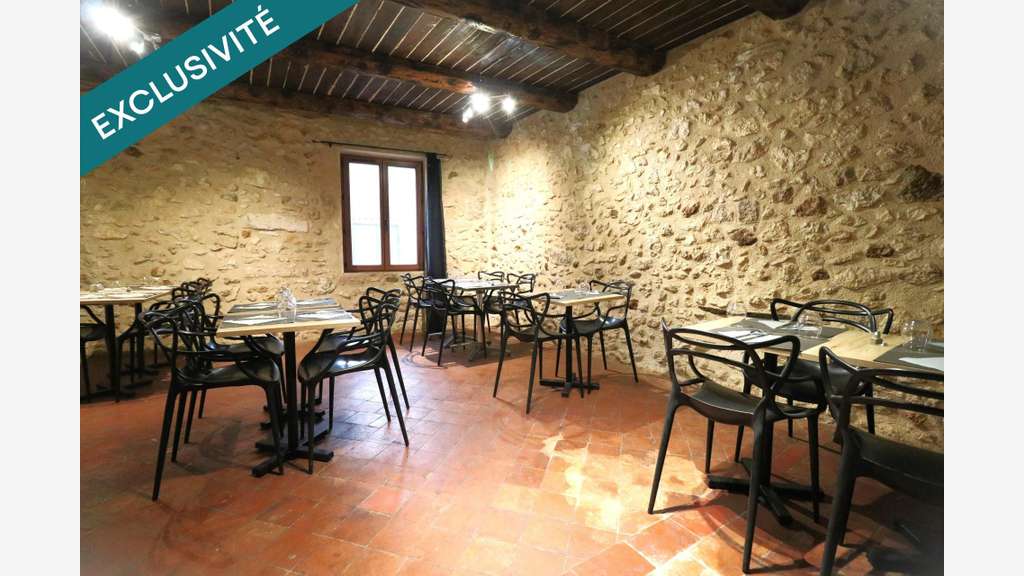 AV maison et commerce de 129m² La Roque d'Anthéron