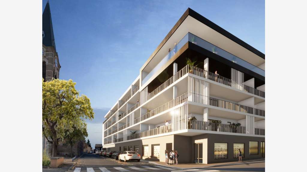 À vendre  2 lots commerciaux neufs à La Talaudière