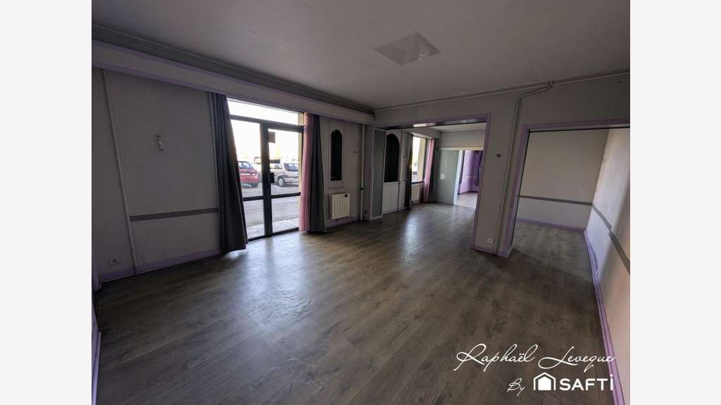Local commercial 100m² beau potentiel à La Voulte
