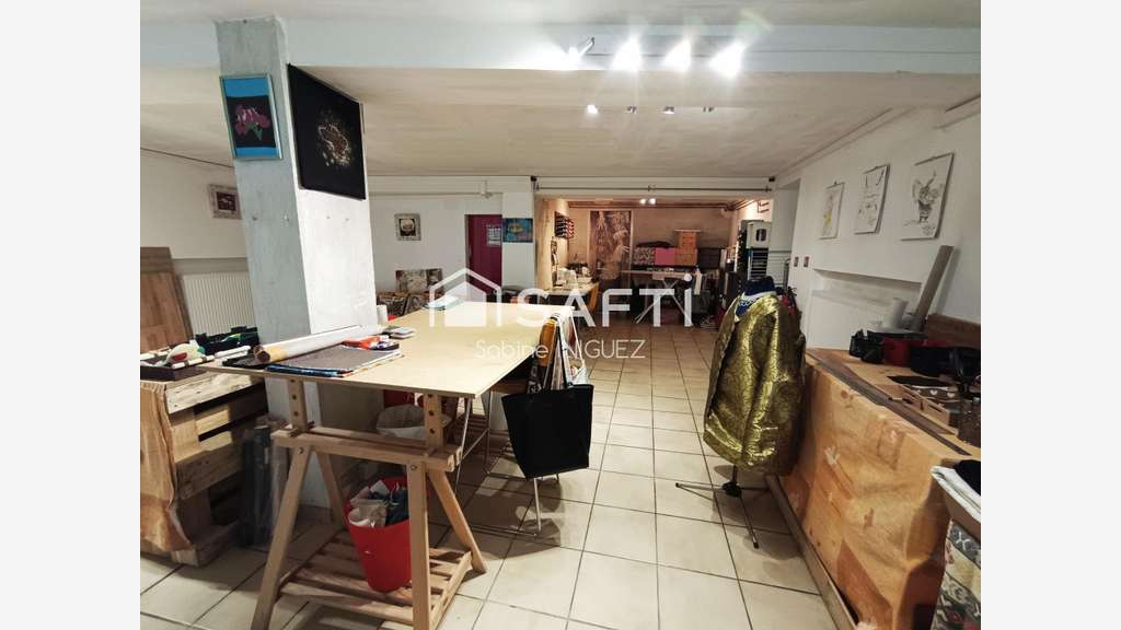LOCAL COMMERCIAL + APPARTEMENT RENOVE