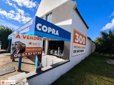 Vente local hangar stockage de 300m² à Lanmeur