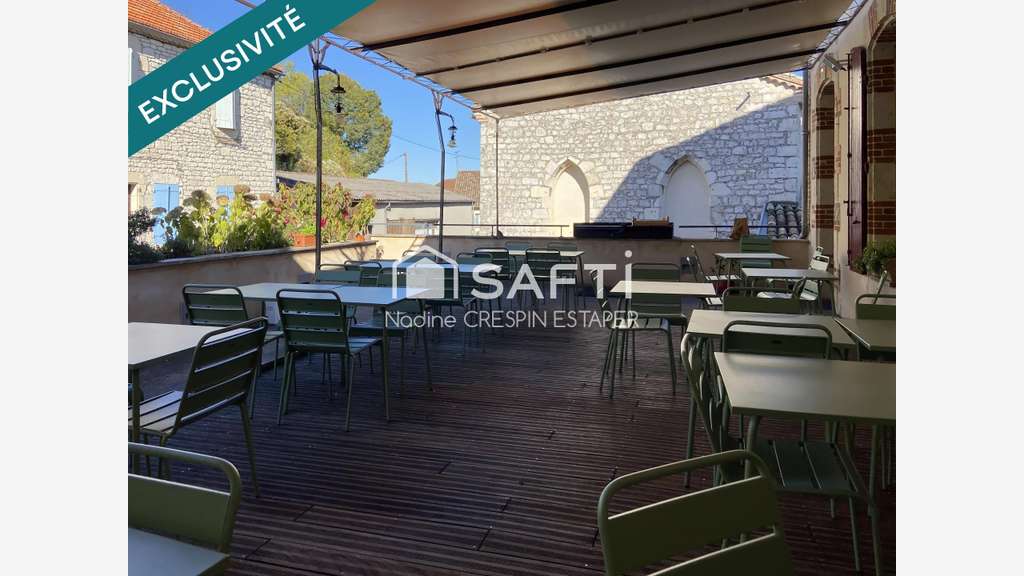 AV immeuble 363m² ancien hôtel Lauzerte empl strat